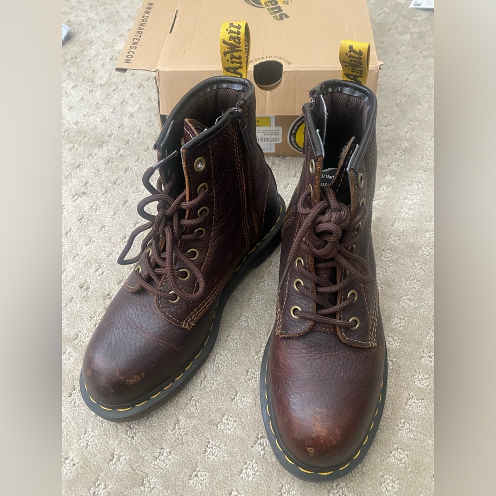 Dr. Martens Steel Toed Boots. Women’s